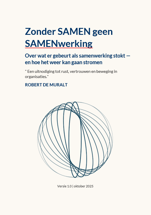 Cover e-boek Zonder SAMEN geen SAMENwerking